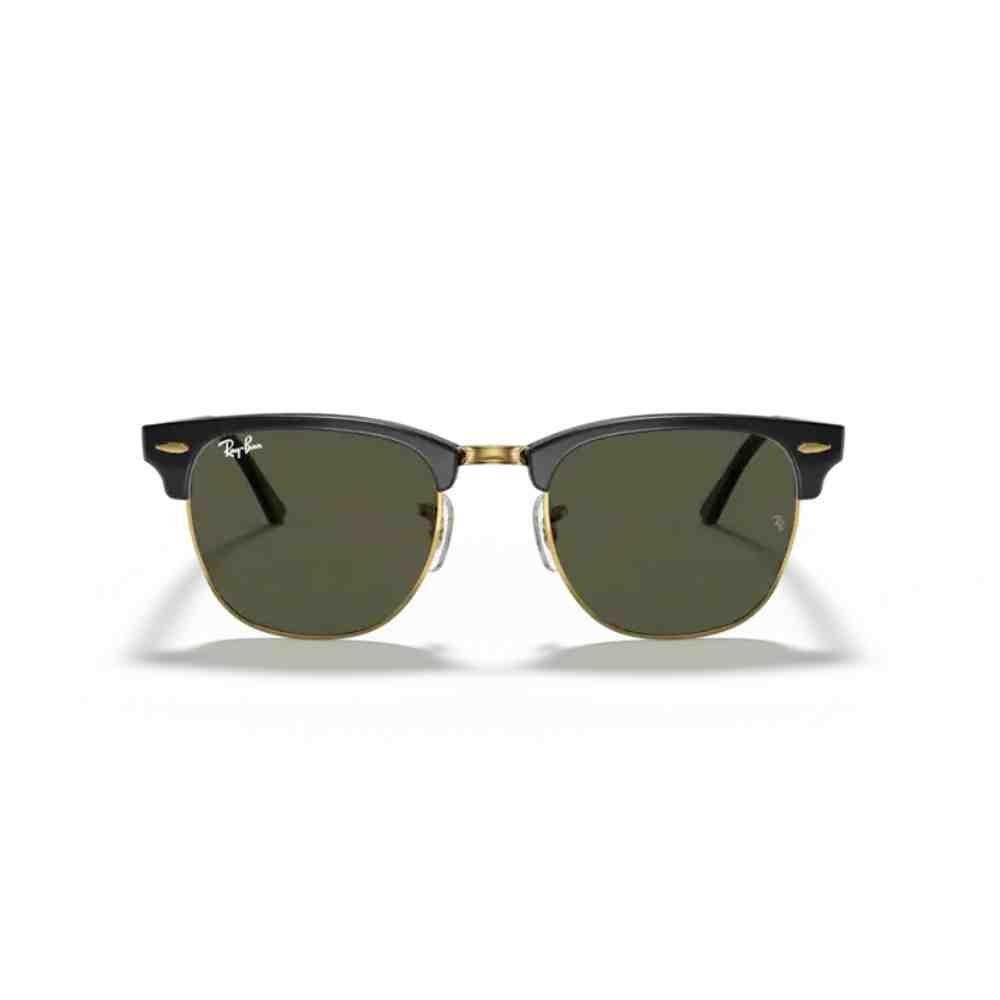 Óculos de Sol Ray-Ban Clubmaster Preto 0RB3016 W0365 49