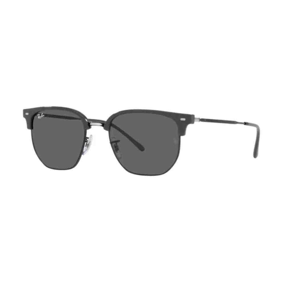Óculos de Sol Ray-Ban Clubmaster Cinza 0RB4416 6653B153 Preto 2