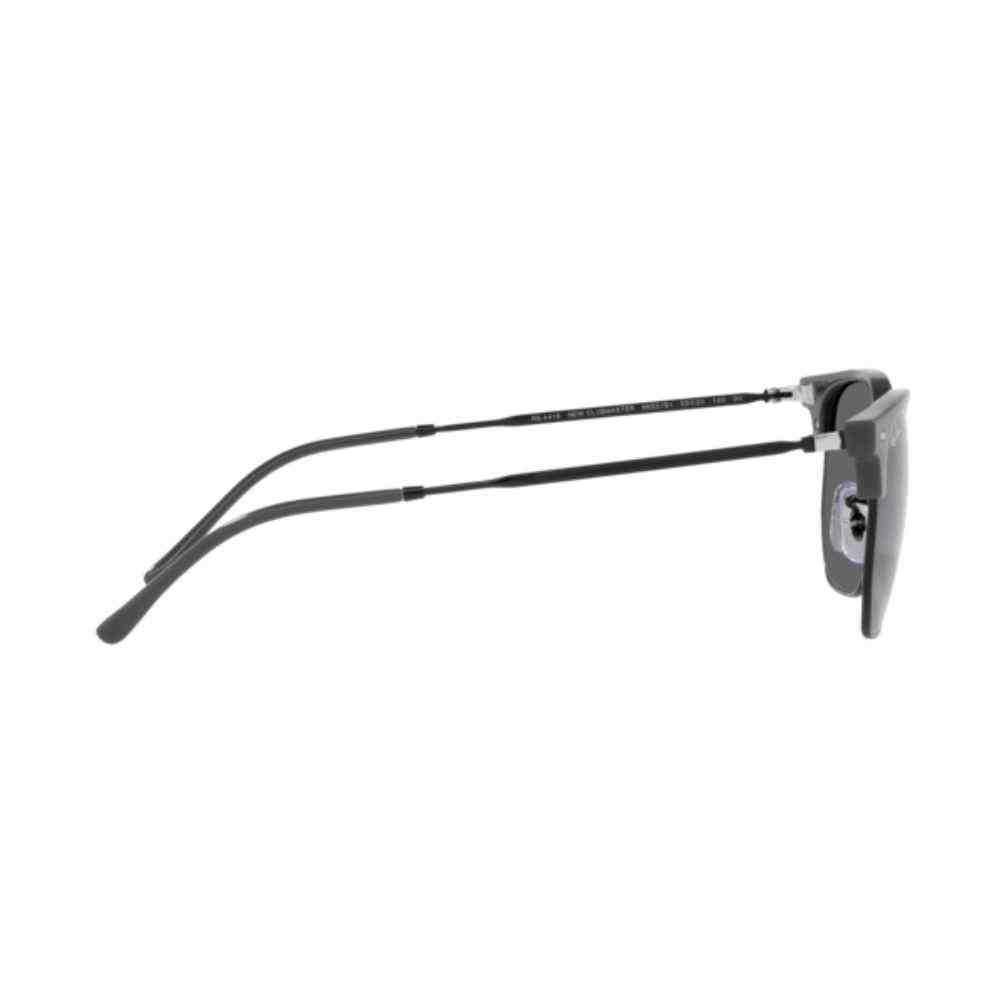 Óculos de Sol Ray-Ban Clubmaster Cinza 0RB4416 6653B153 Preto 5