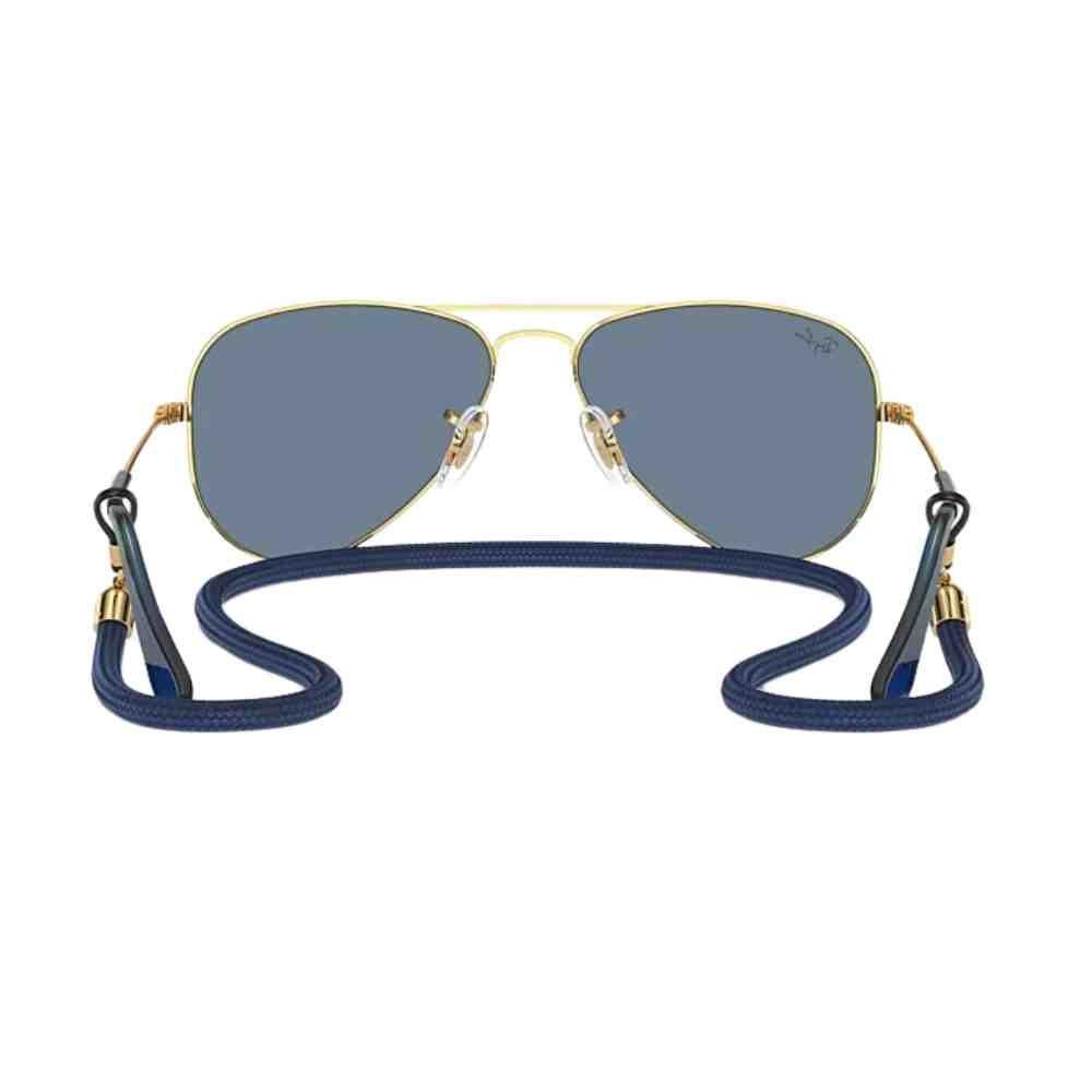 Óculos de Sol Ray-Ban Infantil Aviator Summer Capsule 0RJ950 Dourado 4