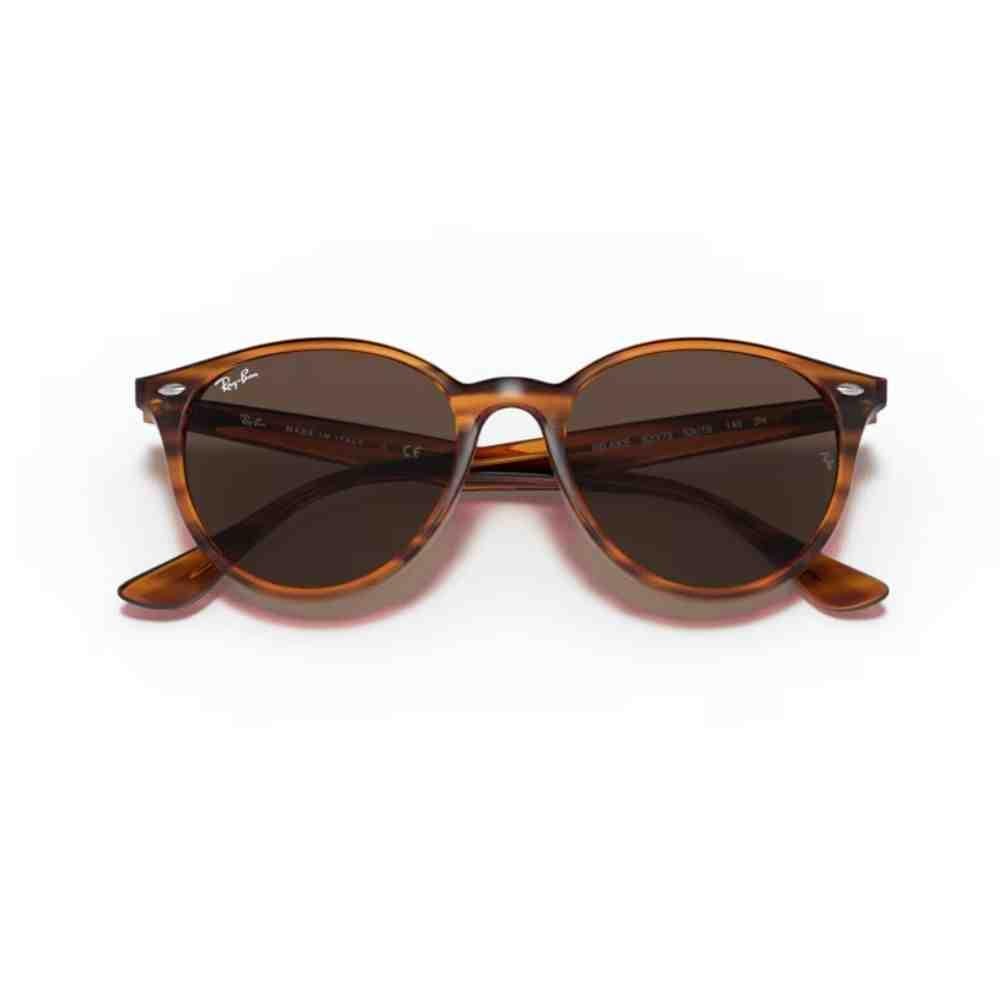 Óculos de Sol Ray-Ban Havana Vermelho Listrado 0RB4305 820 Marrom 6