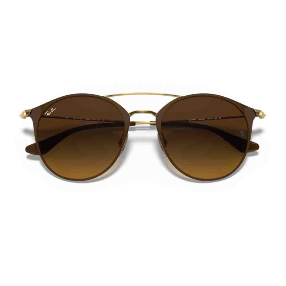 Óculos de Sol Ray-Ban Marrom/Dourado 0RB3546L 90098552 Dourado 3