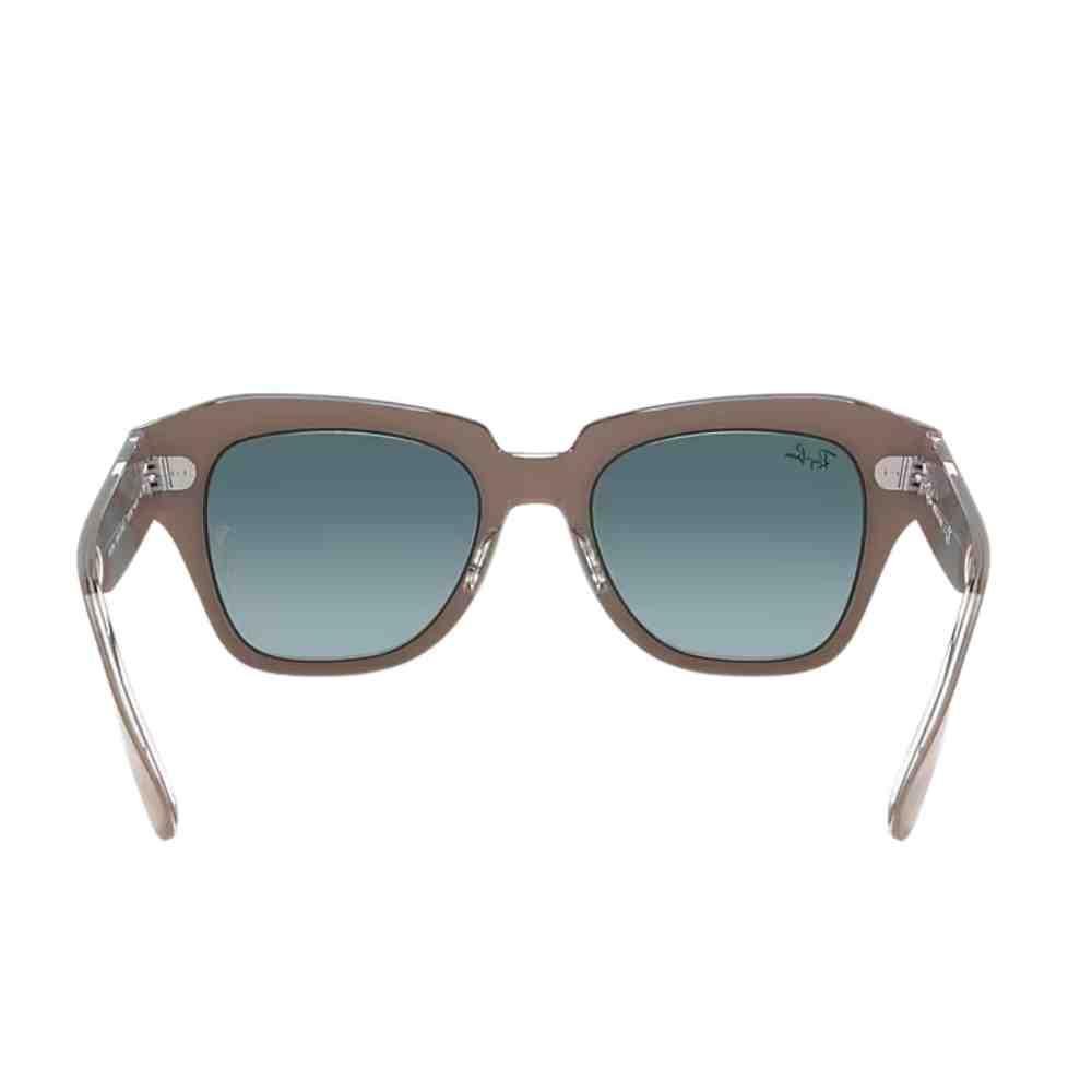 Óculos de Sol Ray-Ban State Street Bege 0RB2186 12973M49 Marrom 4