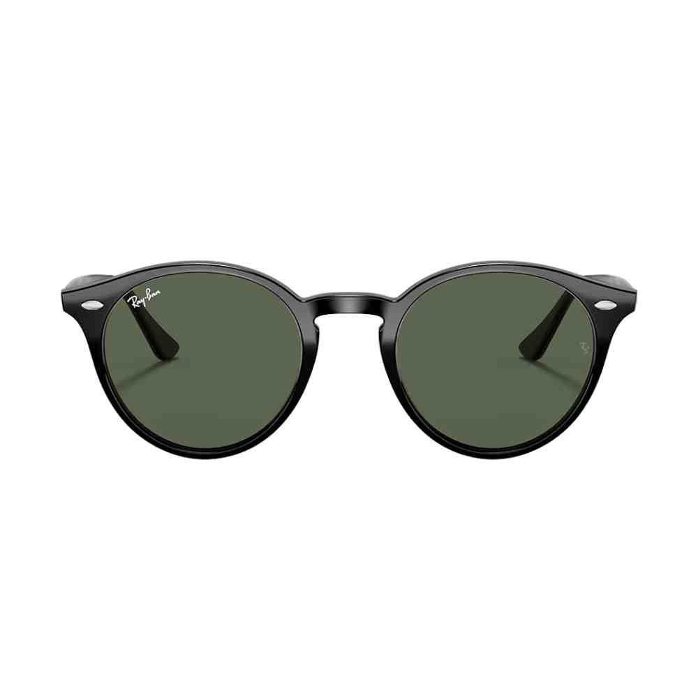 Óculos De Sol Ray-Ban Round Stylish Preto 0RB2180L 601/7151