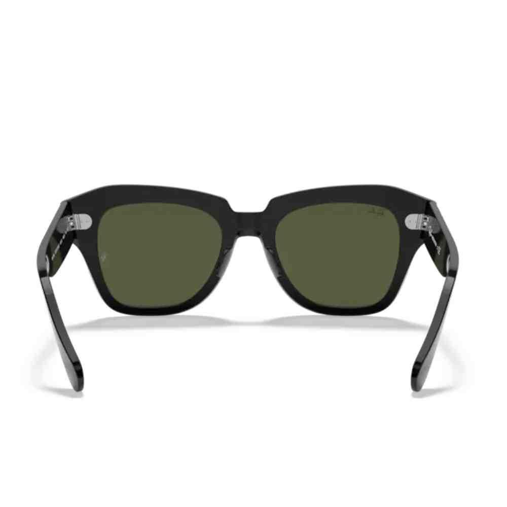 Óculos de Sol Ray-Ban State Street Preto 0RB2186 901/3152 Preto 4