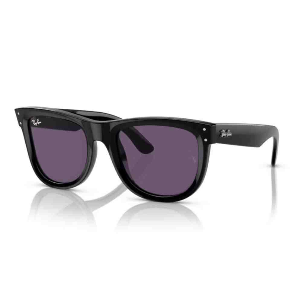 Óculos de Sol Ray-Ban Wayfarer Reverse Preto 0RBR0502S 66771 Preto 2