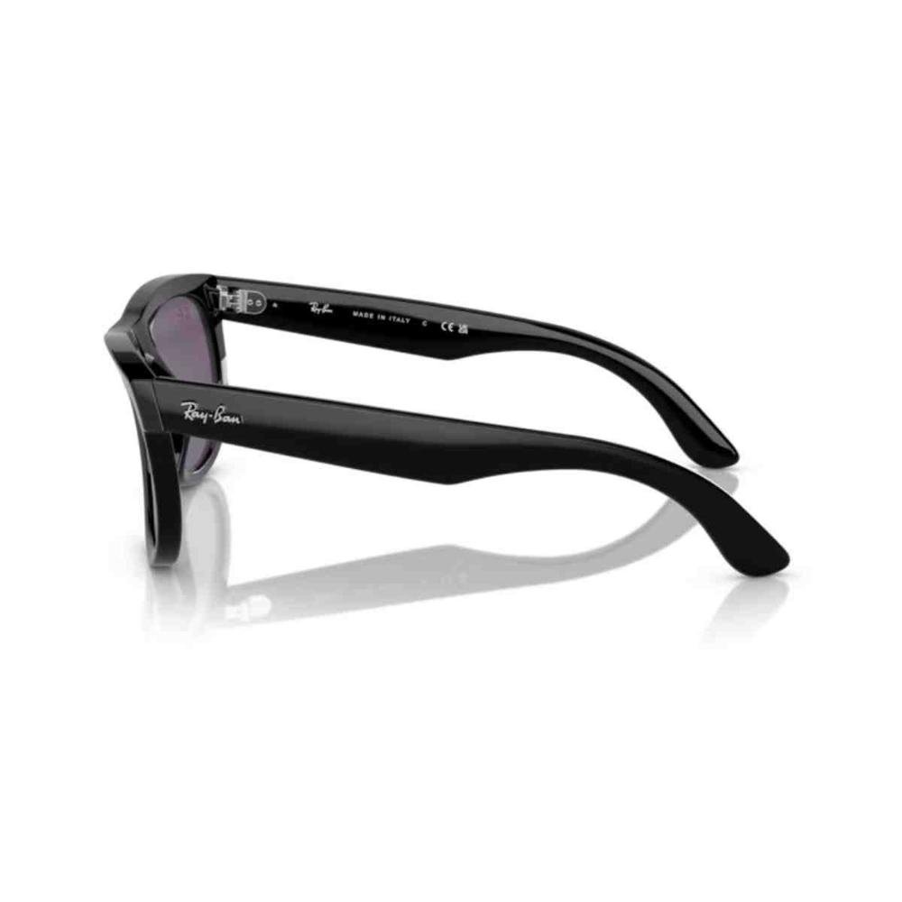 Óculos de Sol Ray-Ban Wayfarer Reverse Preto 0RBR0502S 66771 Preto 4