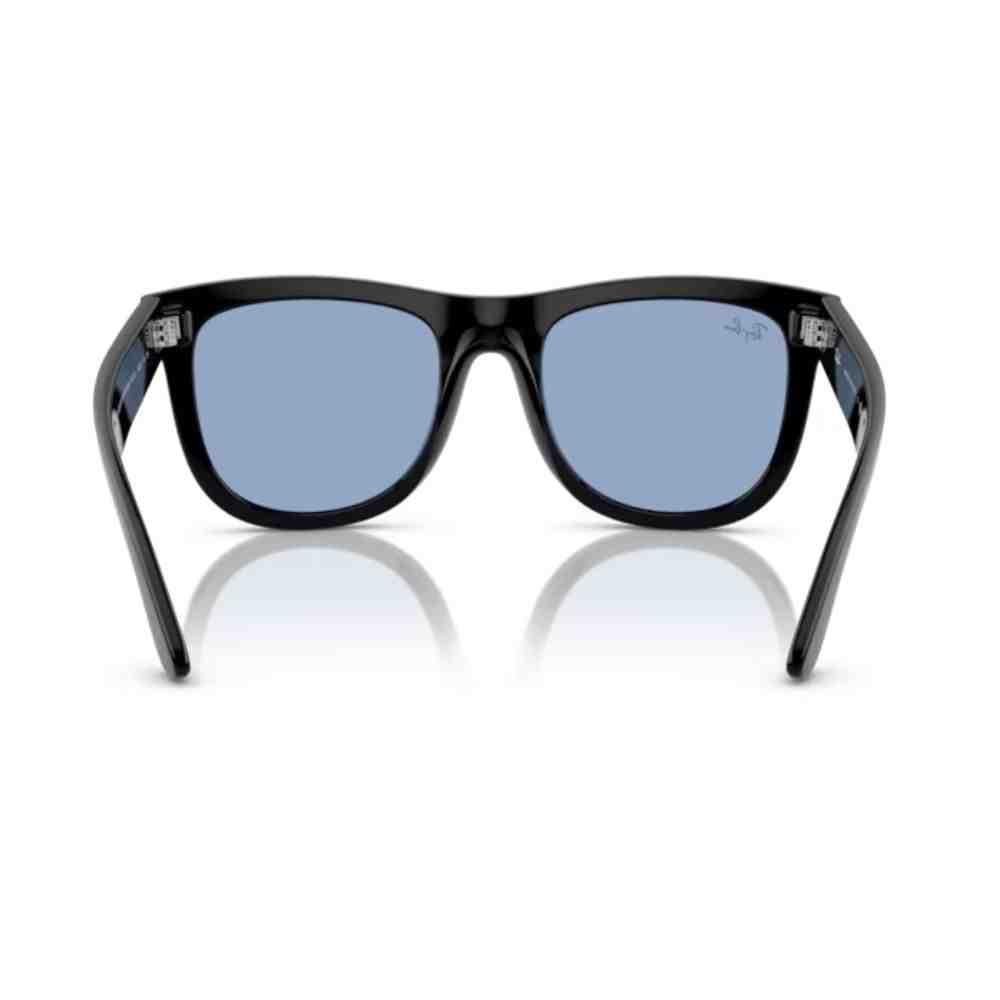 Óculos de Sol Ray-Ban Wayfarer Reverse Preto 0RBR0502S 66777 Preto 3