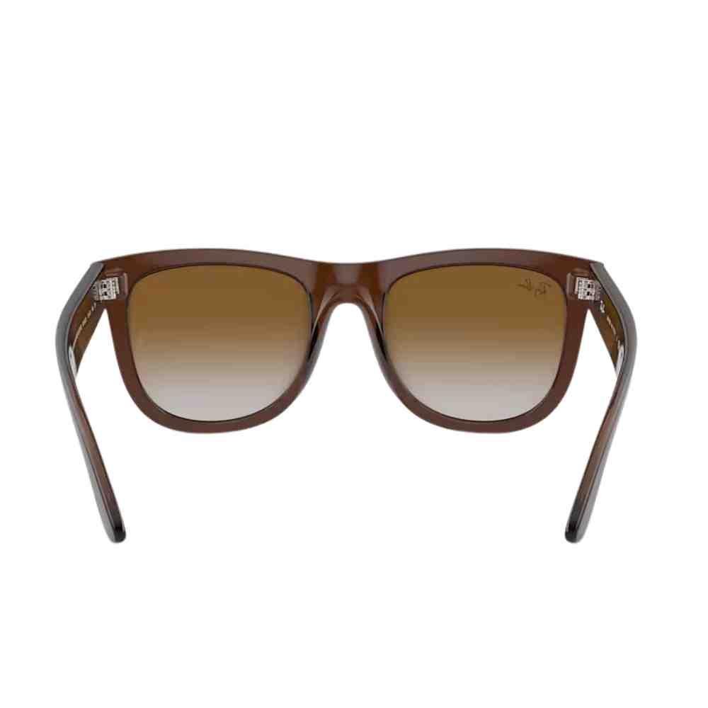 Óculos de Sol Ray-Ban Wayfarer Reverse Marrom 0RBR0502S 6709 Marrom 4