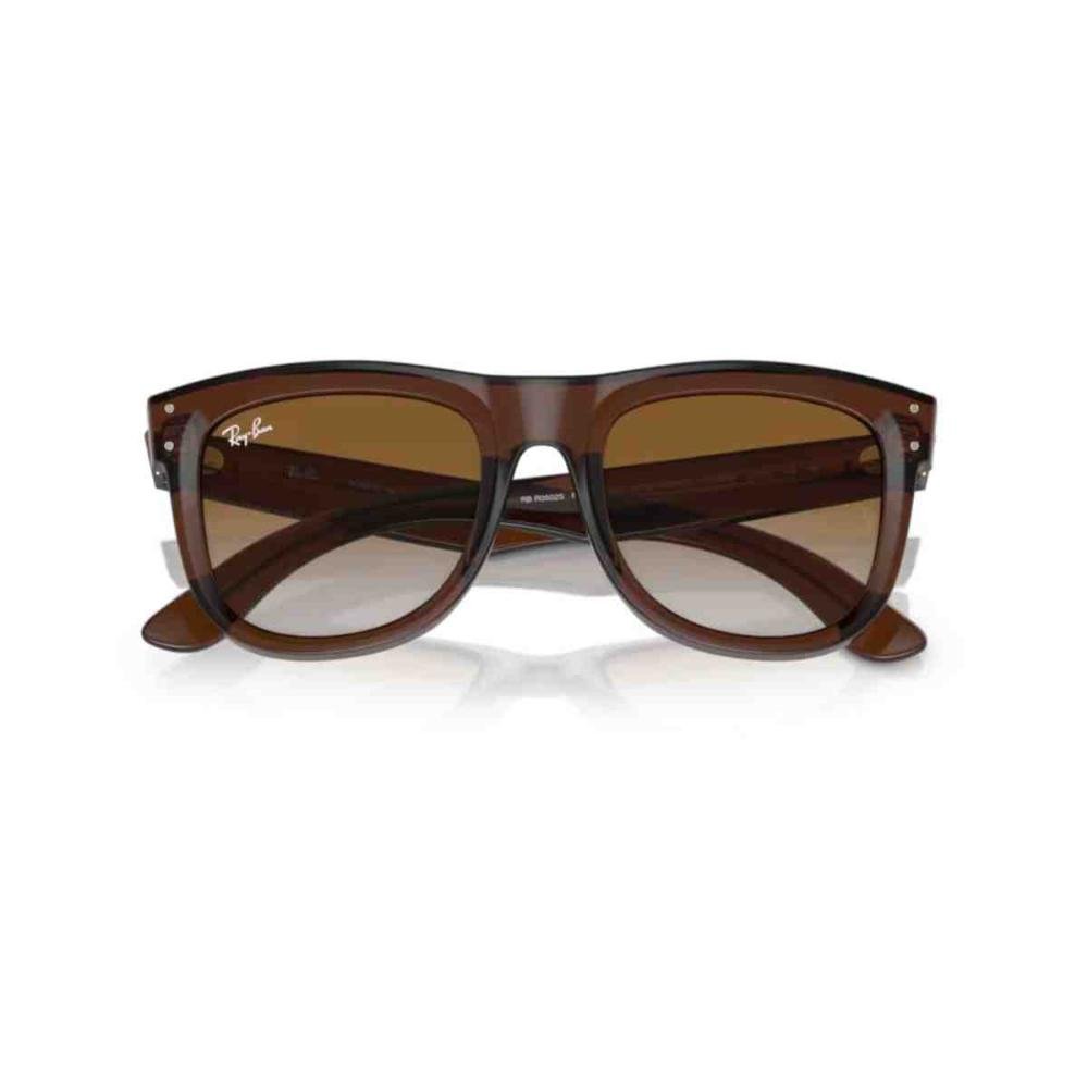 Óculos de Sol Ray-Ban Wayfarer Reverse Marrom 0RBR0502S 6709 Marrom 5