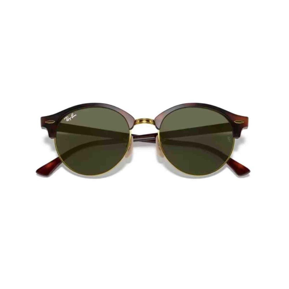 Óculos de Sol Ray Ban Clubround Havana Vermelho 0RB4246 990 51 Vermelho 6