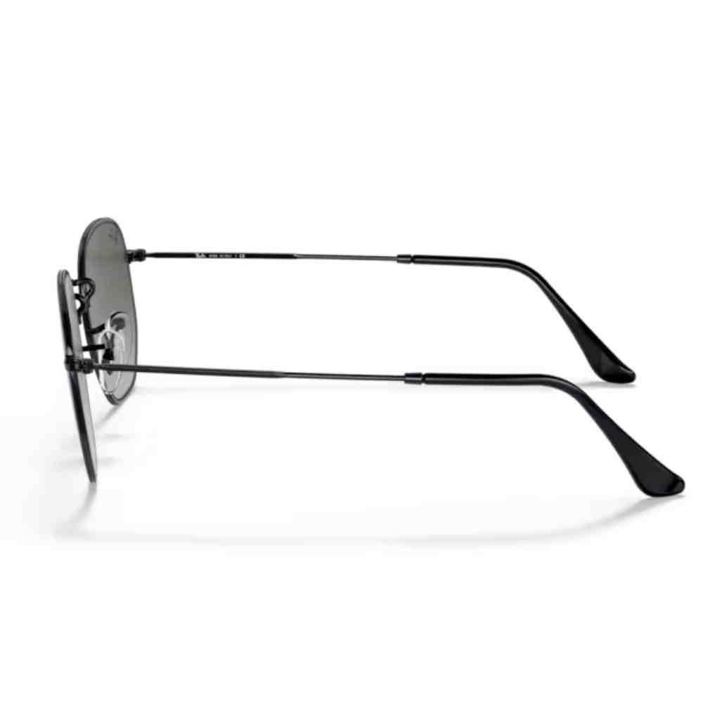 Óculos de Sol Ray-Ban Hexagonal Preto 0RB3548 002/7154  Preto 2