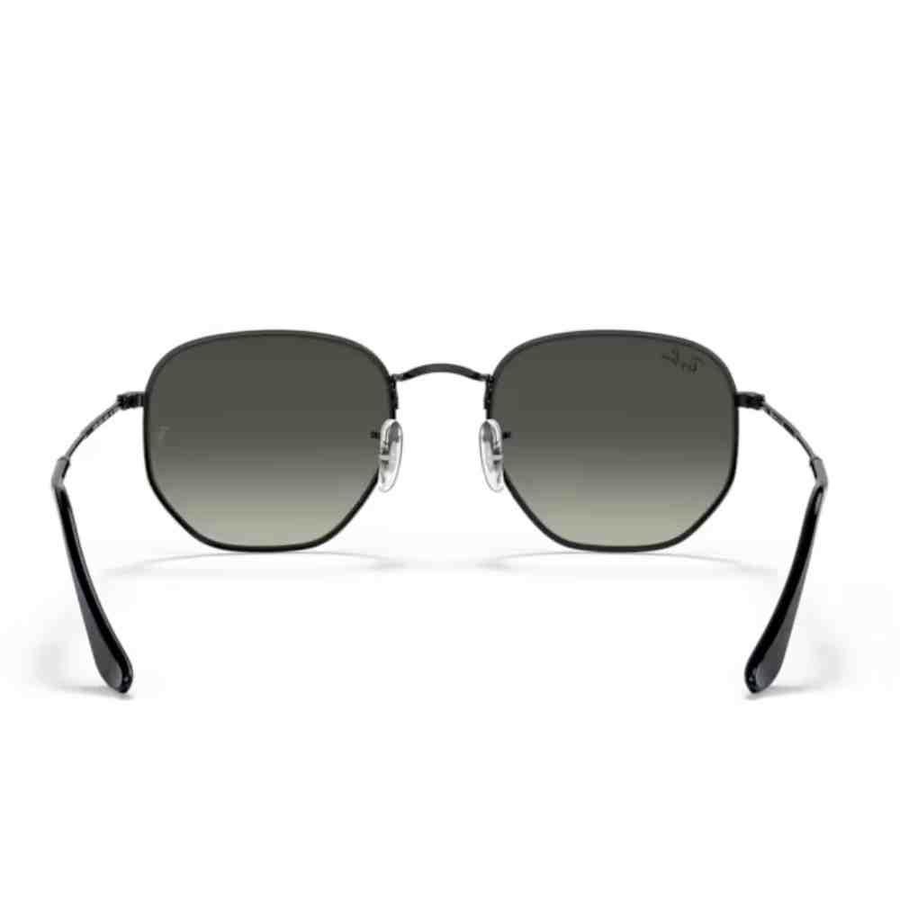 Óculos de Sol Ray-Ban Hexagonal Preto 0RB3548 002/7154  Preto 3