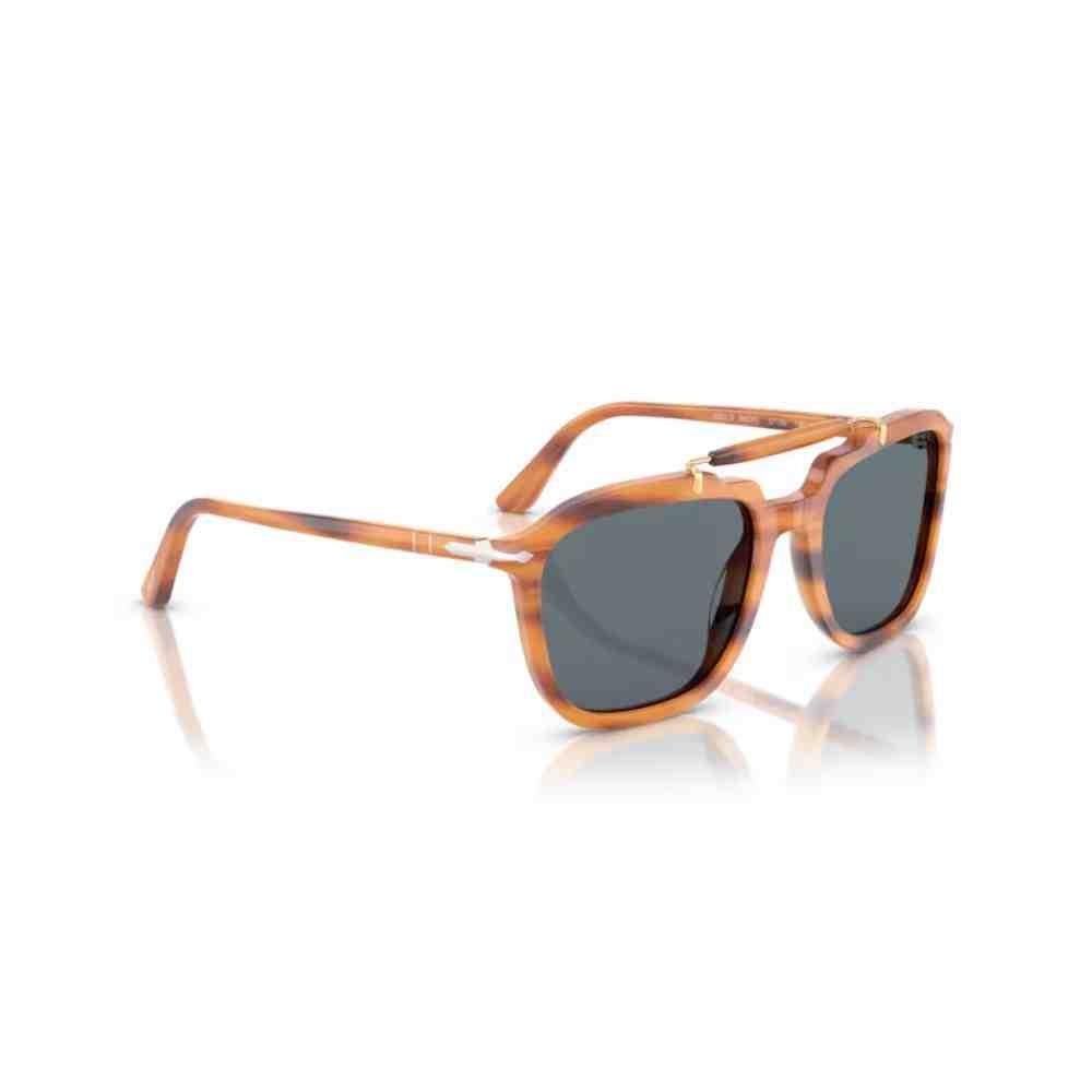 Óculos Persol Marrom Listrado 0PO0203S 960/R557 Marrom 5