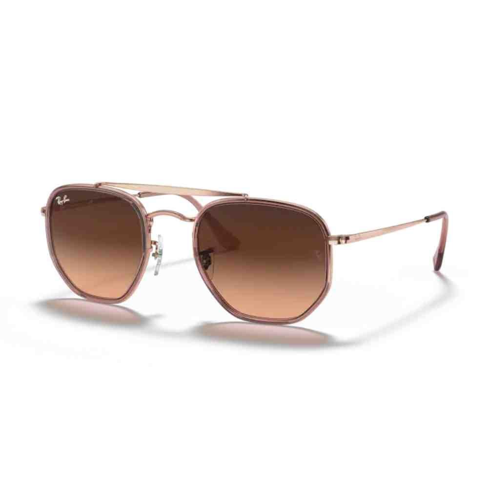 Óculos de Sol Ray-Ban The Marshall ii Cobre 0RB3648M 9069A55 Marrom 2