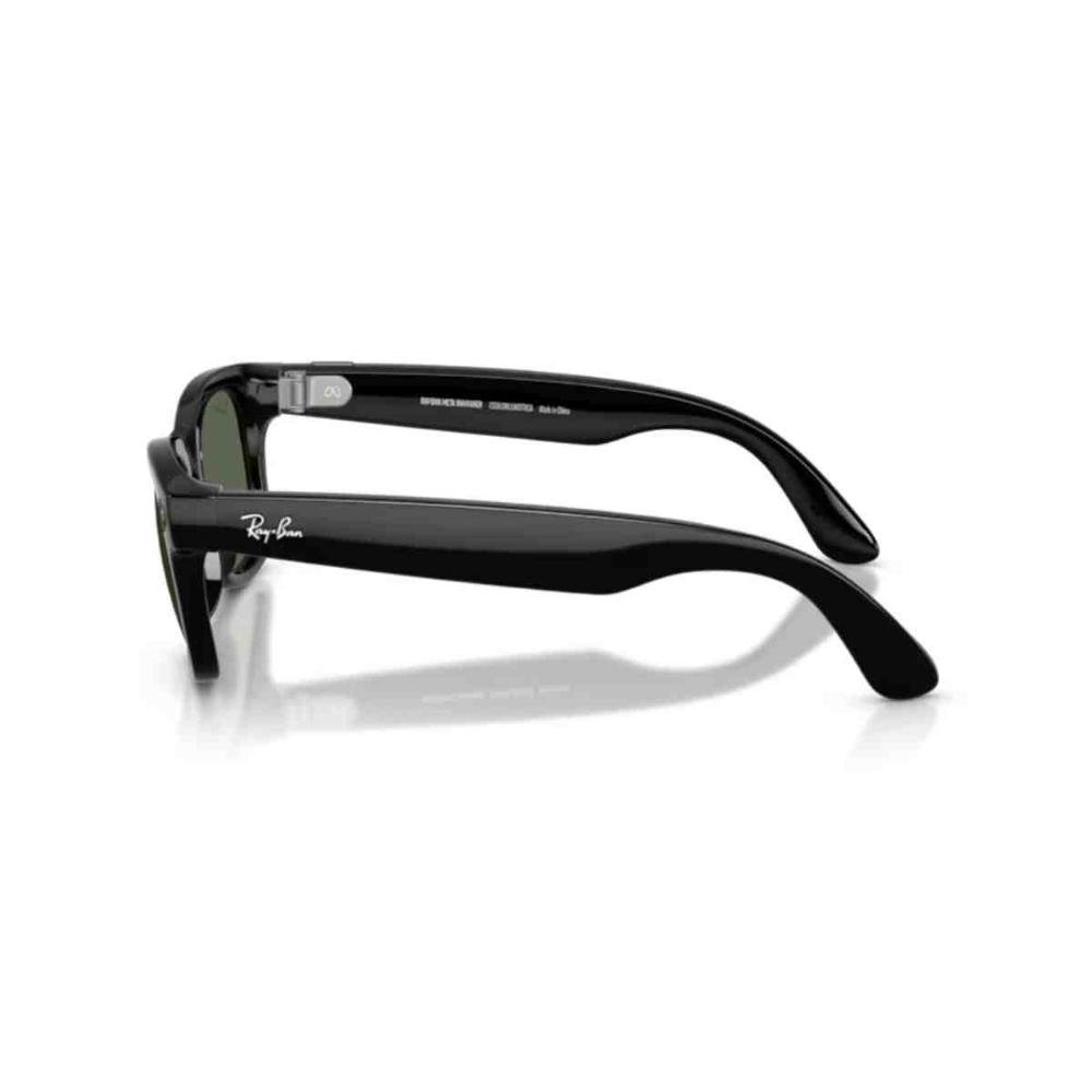 Óculos de Sol Ray-Ban Meta Wayfarer Smart Glasses Preto 0RW4012 601/7150 Preto 4