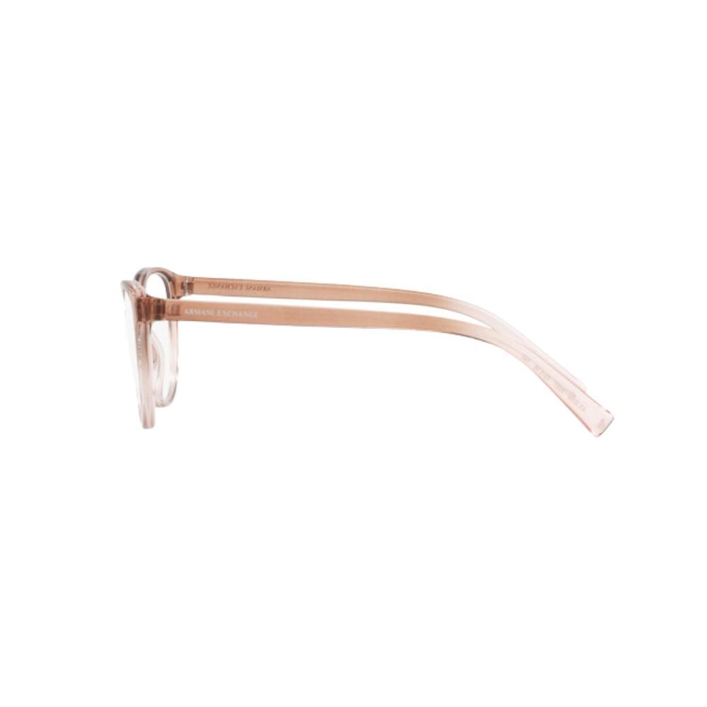 Armação de Grau Armani Exchange Retangular Rosa 0AX3053 8257 Bege 4