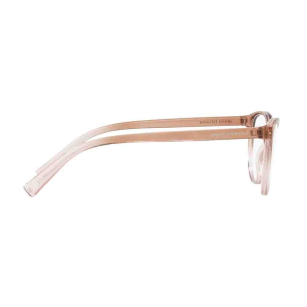 Armação de Grau Armani Exchange Retangular Rosa 0AX3053 8257 Bege 6