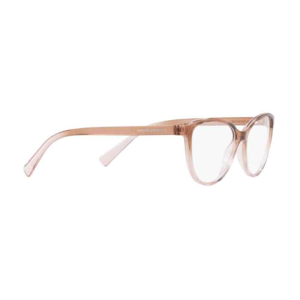 Armação de Grau Armani Exchange Retangular Rosa 0AX3053 8257 Bege 7