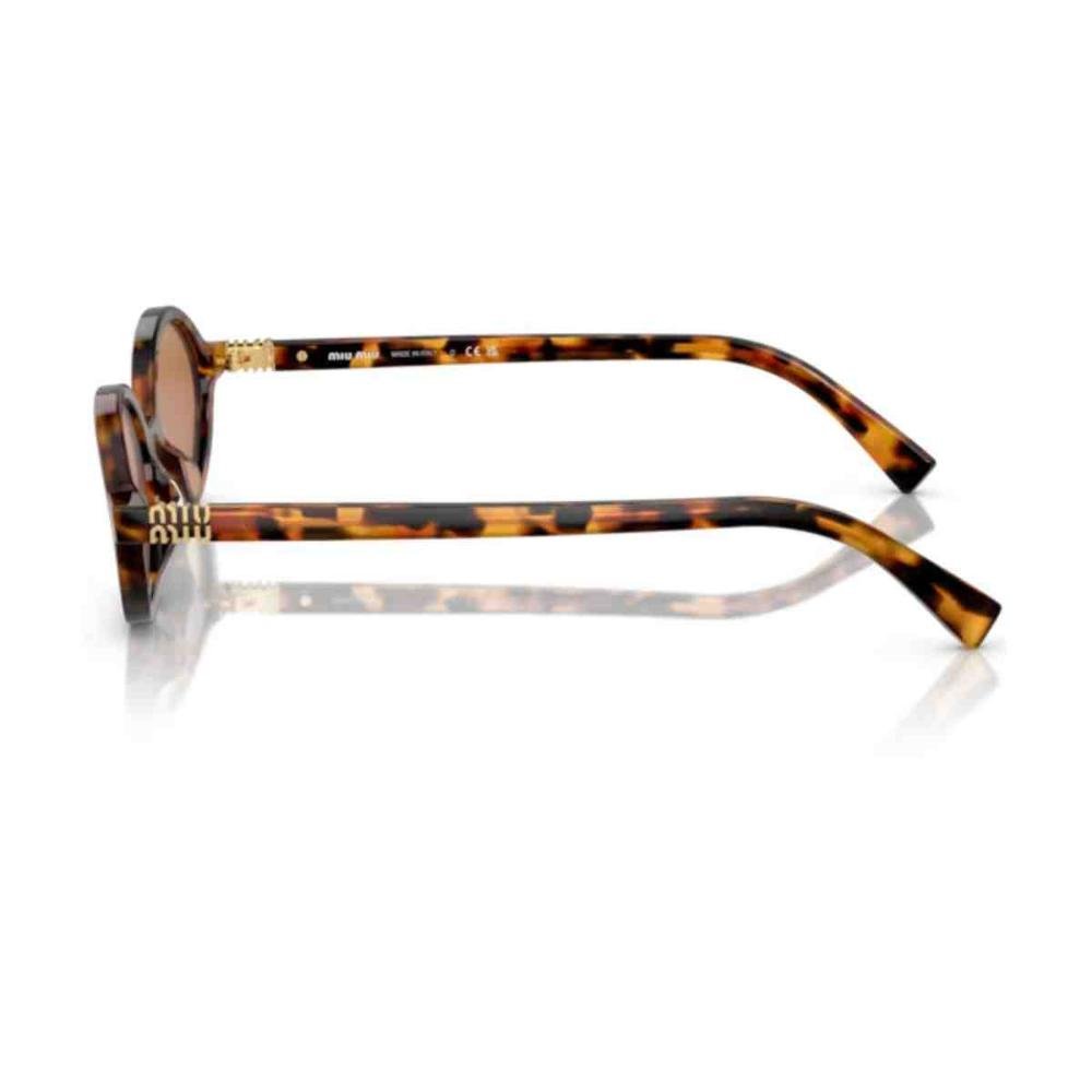 Óculos de Sol MiuMiu Breaking the rules Havana 0MU 04ZS 19P2 Marrom 3