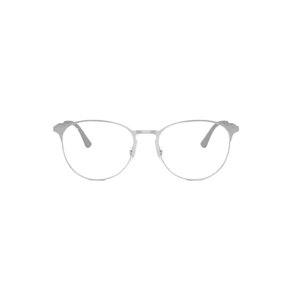 Armação de Grau Ray Ban Phantos Prata Sobre Prata 0RX6375 2501  53