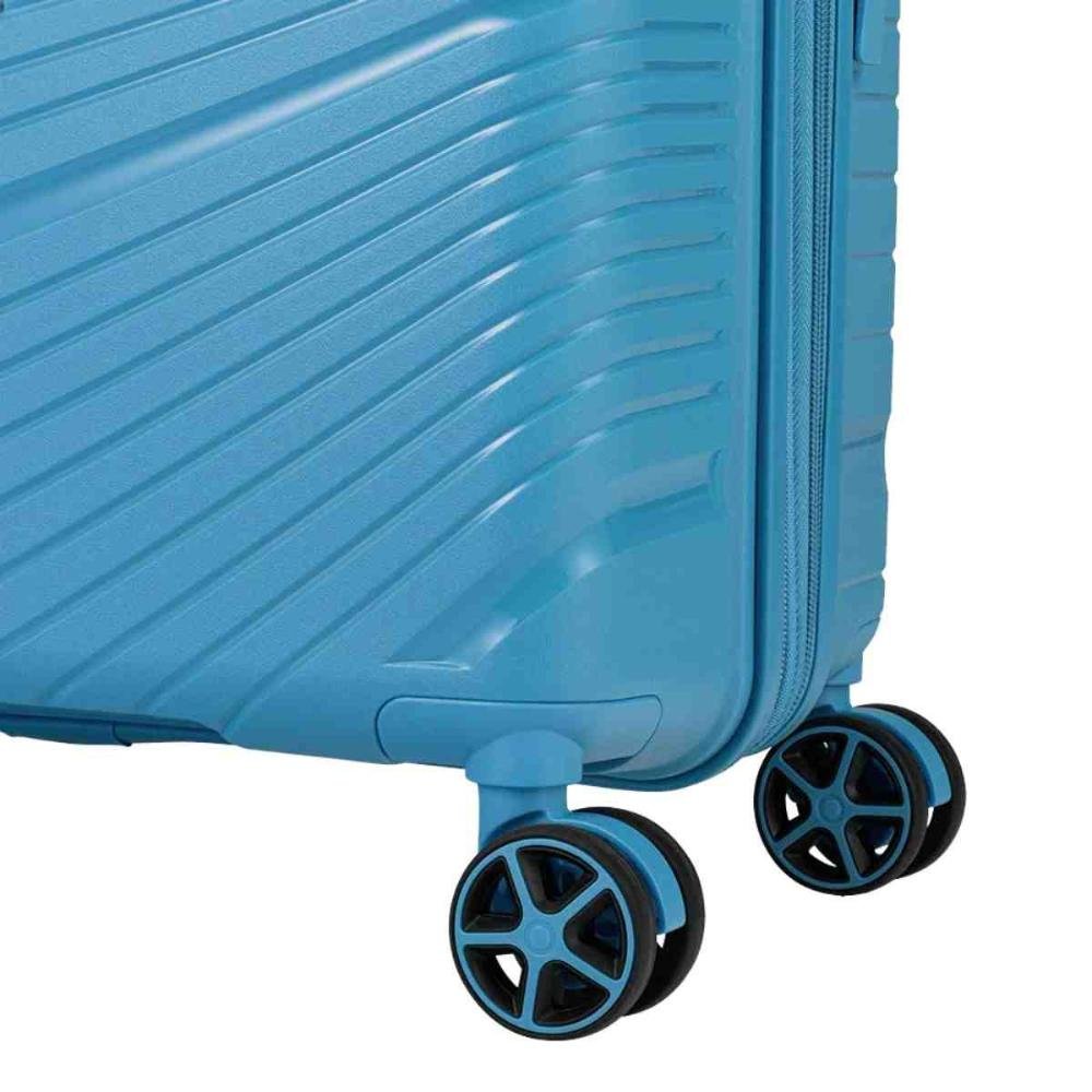 Mala de Viagem American Tourister Cosmópolis G Samsonite Azul 15336833971  U Dourado 7