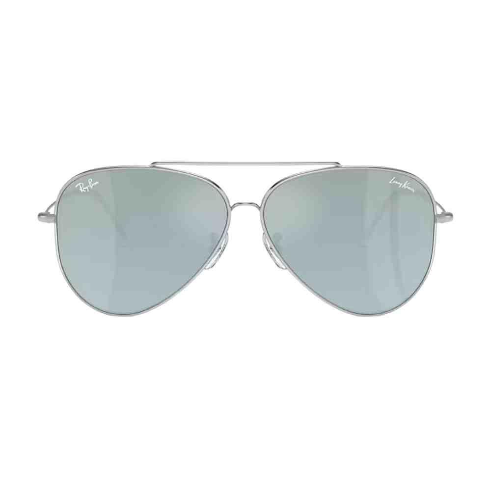 Óculos de Sol Ray-Ban Aviator Reverse Prata 0RBR0101S 003/30