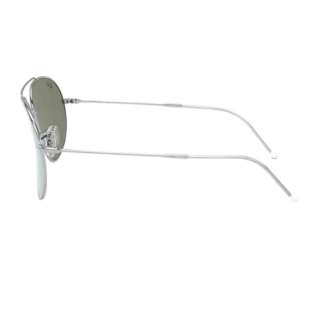 Óculos de Sol Ray-Ban Aviator Reverse Prata 0RBR0101S 003/30 Prata 3