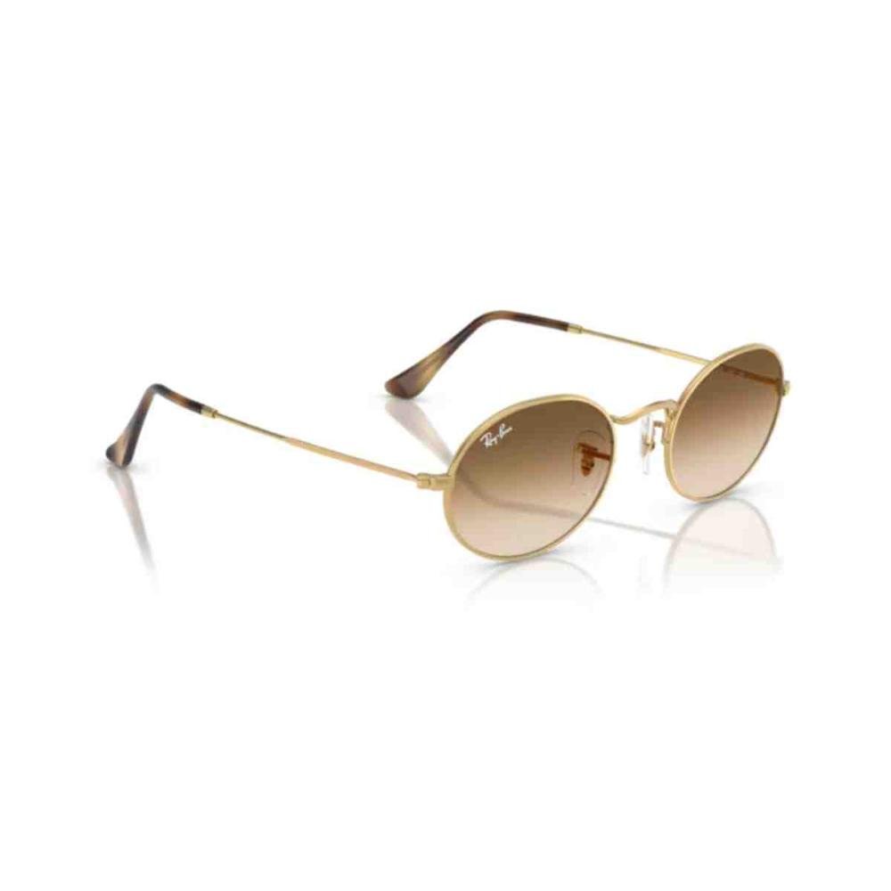 Óculos de Sol Ray-Ban Oval Dourado 0RB3547 001/5154 Dourado 4