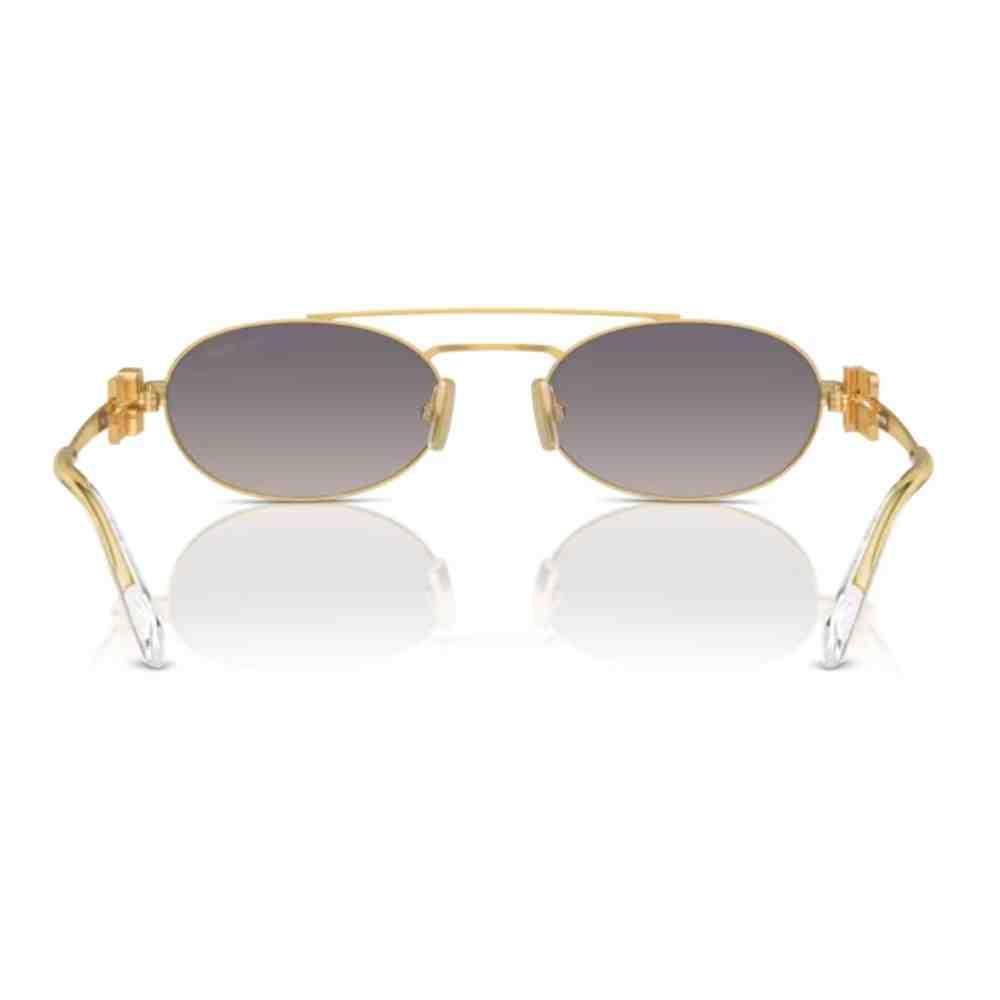 Óculos de Sol Miu Miu Dourado Feminino 0MU 54ZS 5AK30C53 Dourado 4