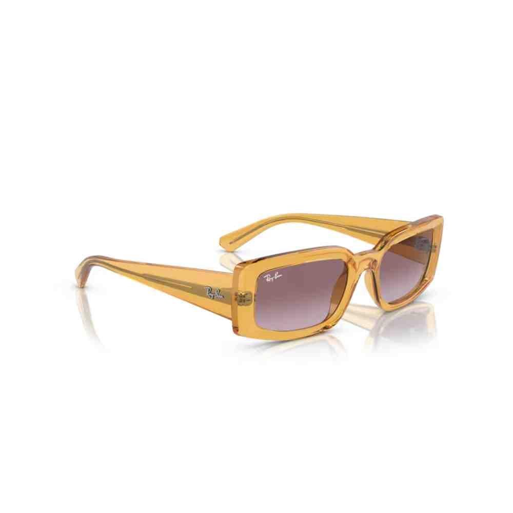 Óculos de Sol Ray Ban Kiliane Amarelo 0RB4395 66828H54 Marrom 3