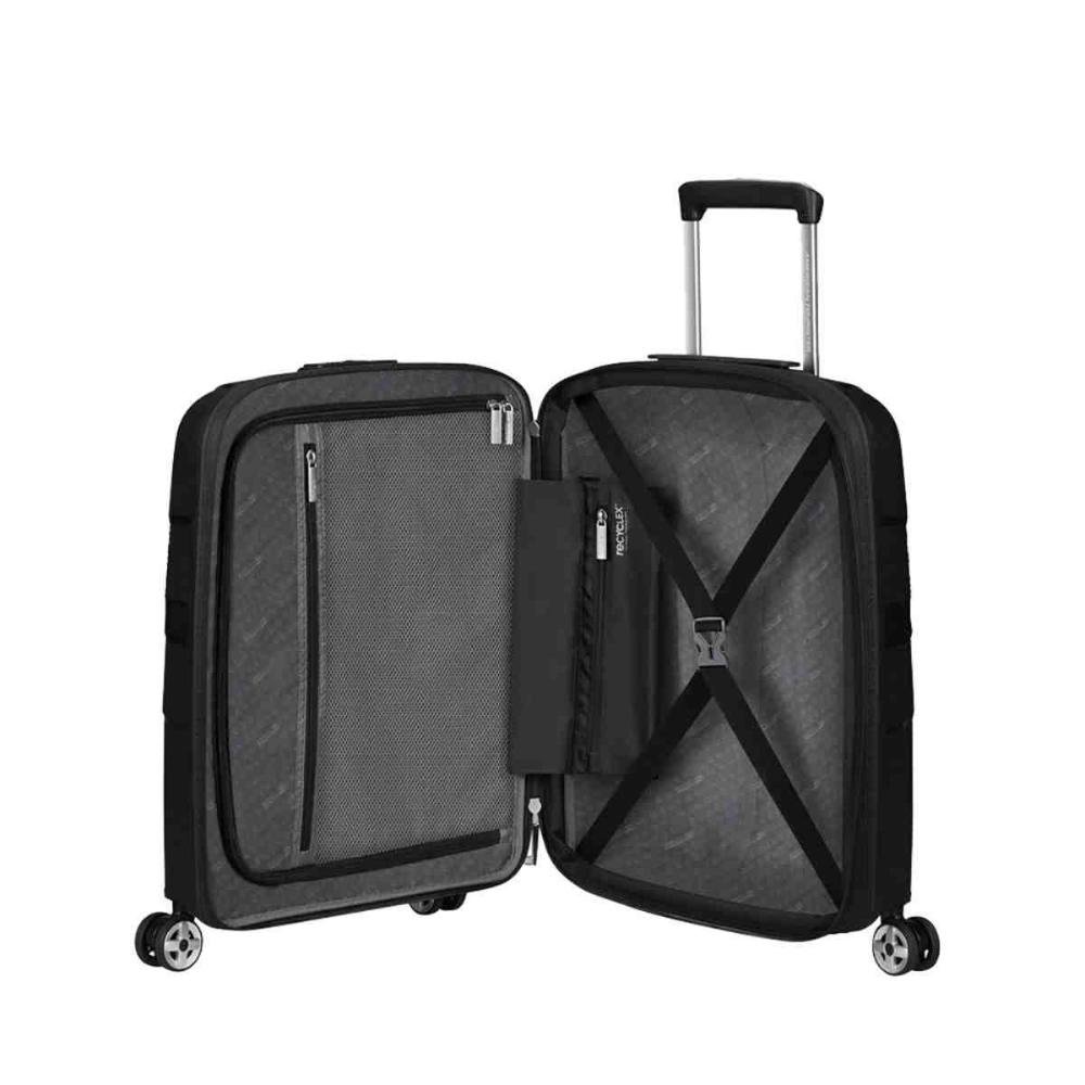 Mala de Bordo American Tourister Starvibe P Samsonite Preta  Dourado 4