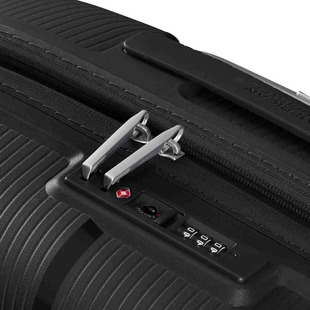 Mala de Bordo American Tourister Starvibe P Samsonite Preta  Dourado 7