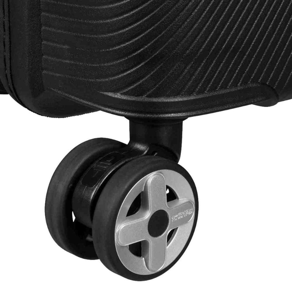 Mala de Bordo American Tourister Starvibe P Samsonite Preta  Dourado 9