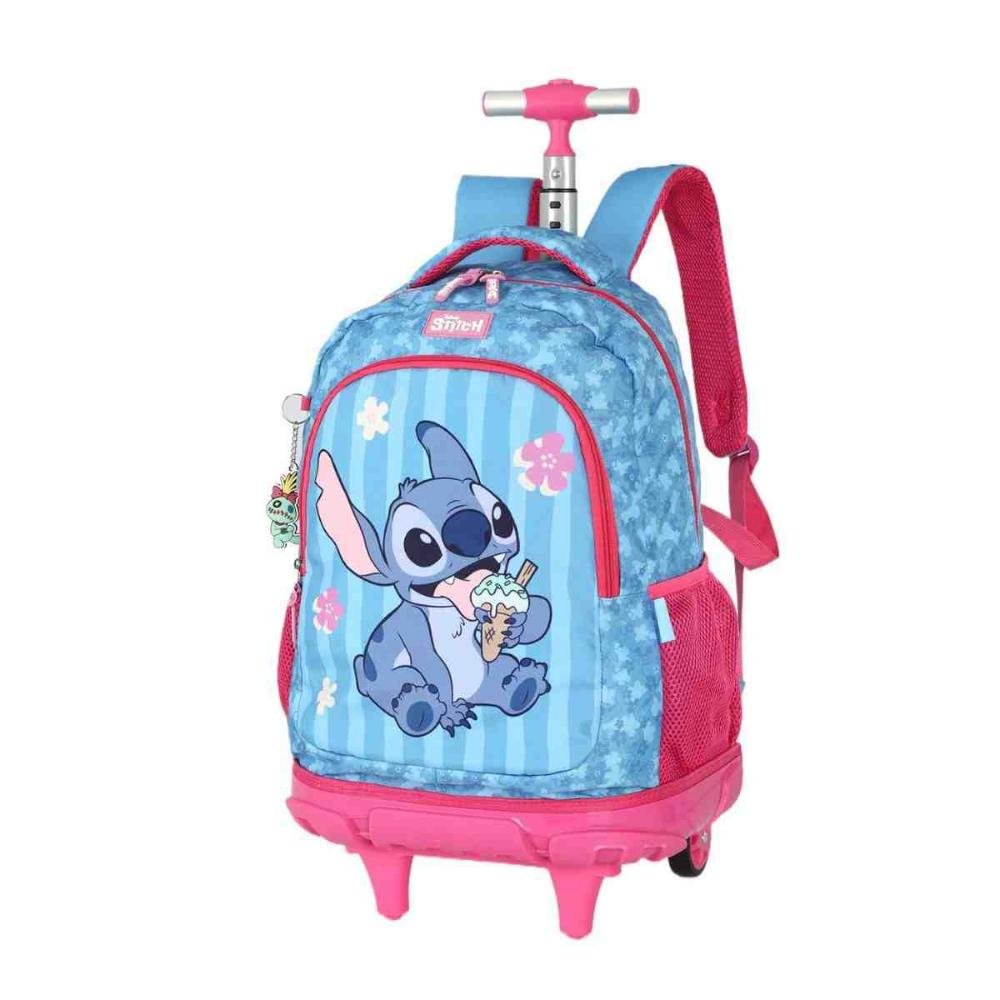 Mochila de Rodinhas UP4YOU Stitch Pink MC50102SC0310 Rosa 2