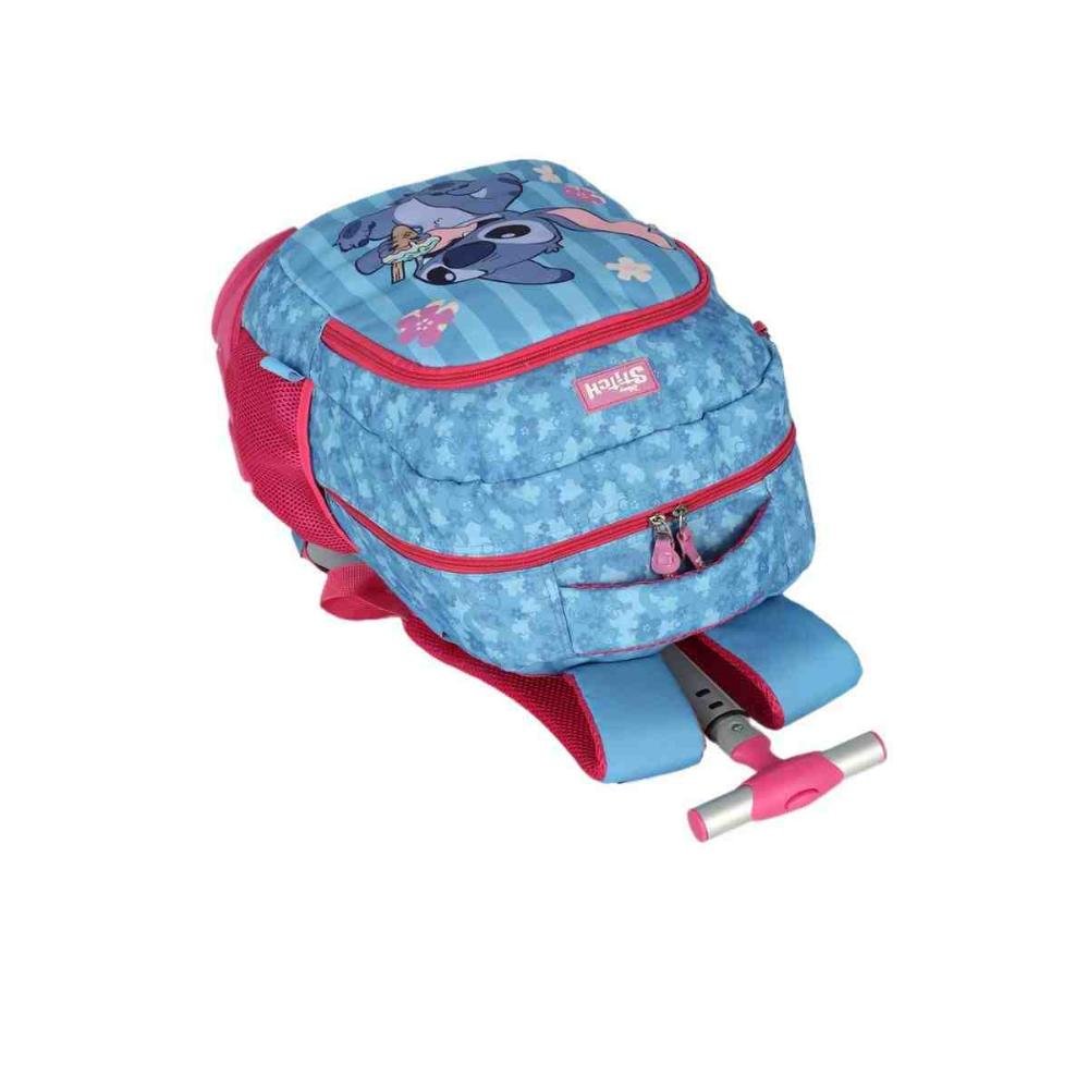 Mochila de Rodinhas UP4YOU Stitch Pink MC50102SC0310 Rosa 4
