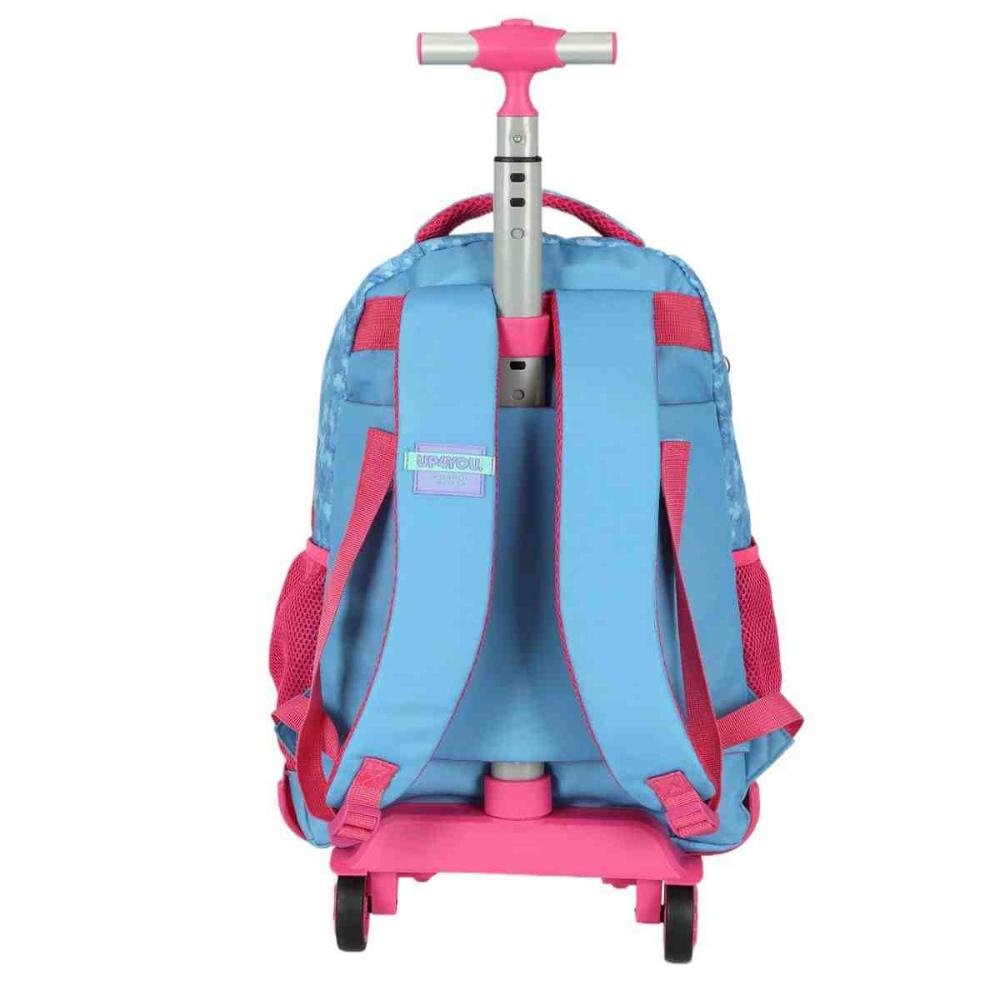Mochila de Rodinhas UP4YOU Stitch Pink MC50102SC0310 Rosa 6