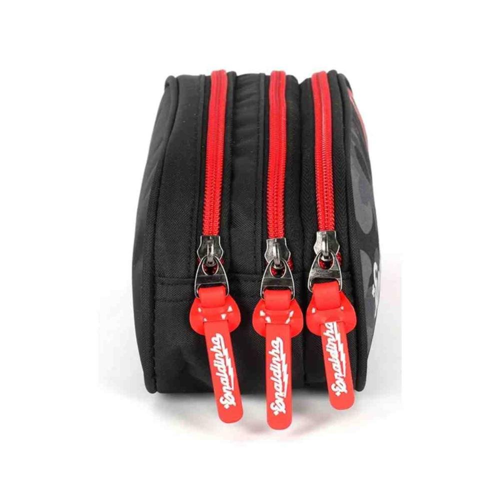 Estojo Escolar UP4YOU Enaldinho Preto Camuflado ET49453UP0600 Preto 2