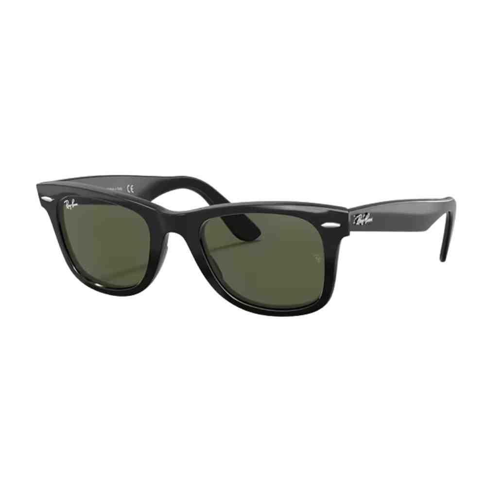 Óculos De Sol Ray Ban Wayfarer Preto 0RB2140 901 50 Preto 2
