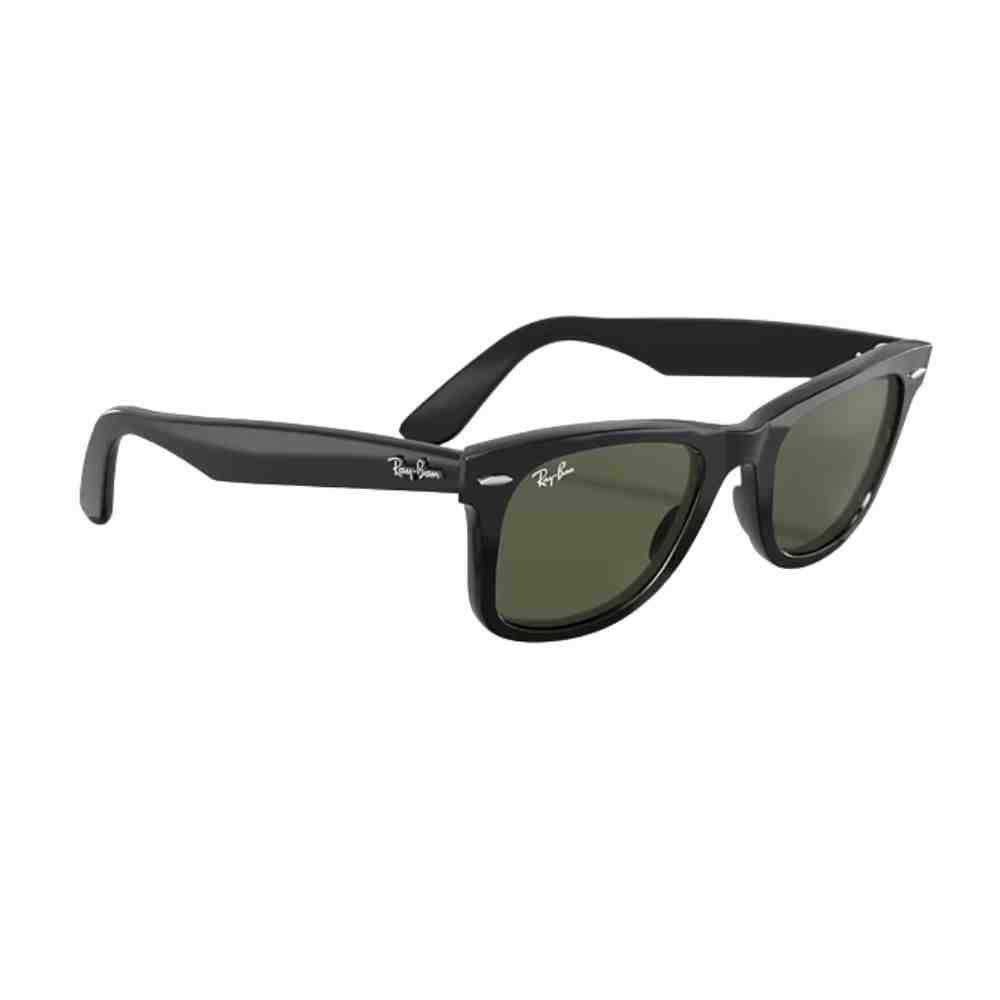 Óculos De Sol Ray Ban Wayfarer Preto 0RB2140 901 50 Preto 3