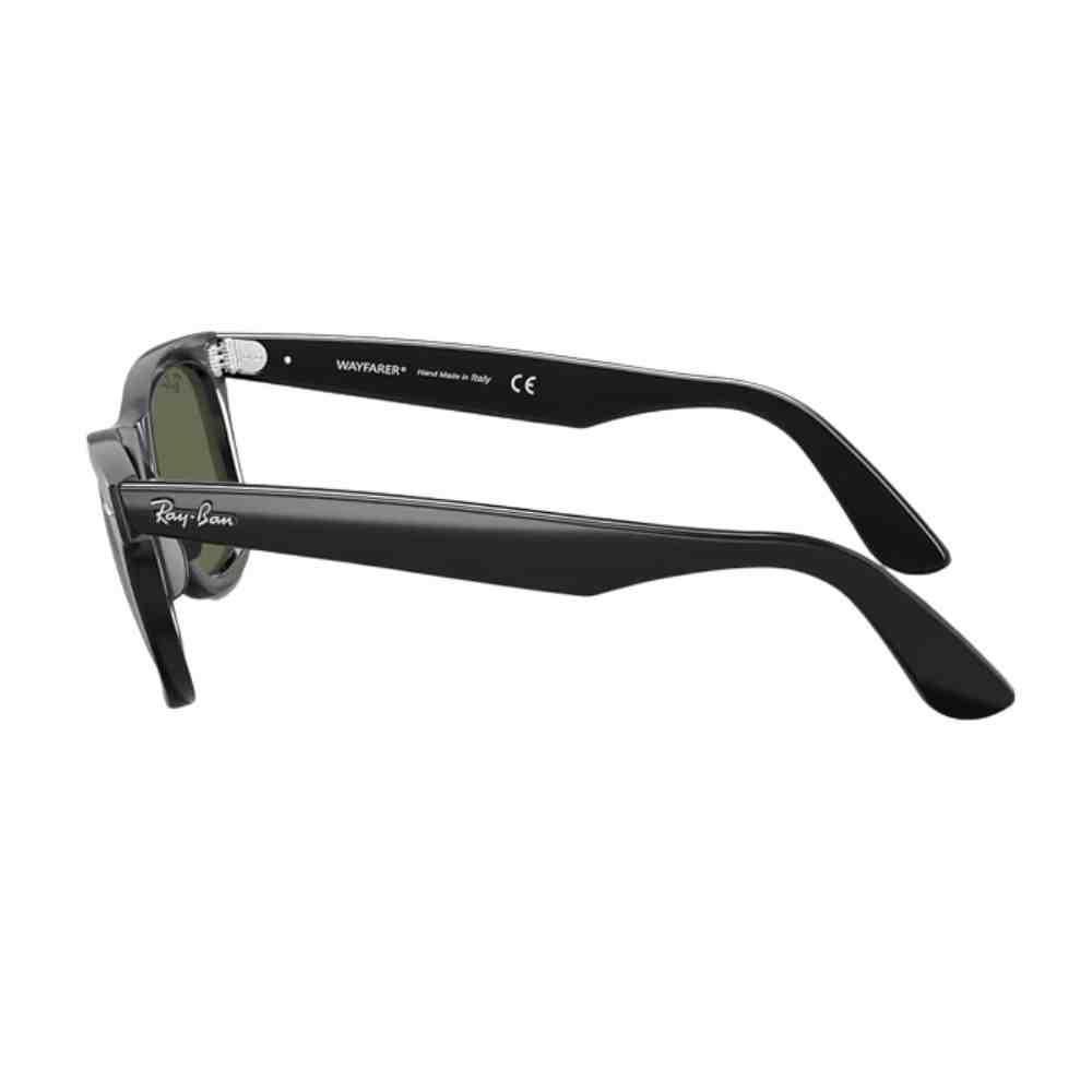 Óculos De Sol Ray Ban Wayfarer Preto 0RB2140 901 50 Preto 4