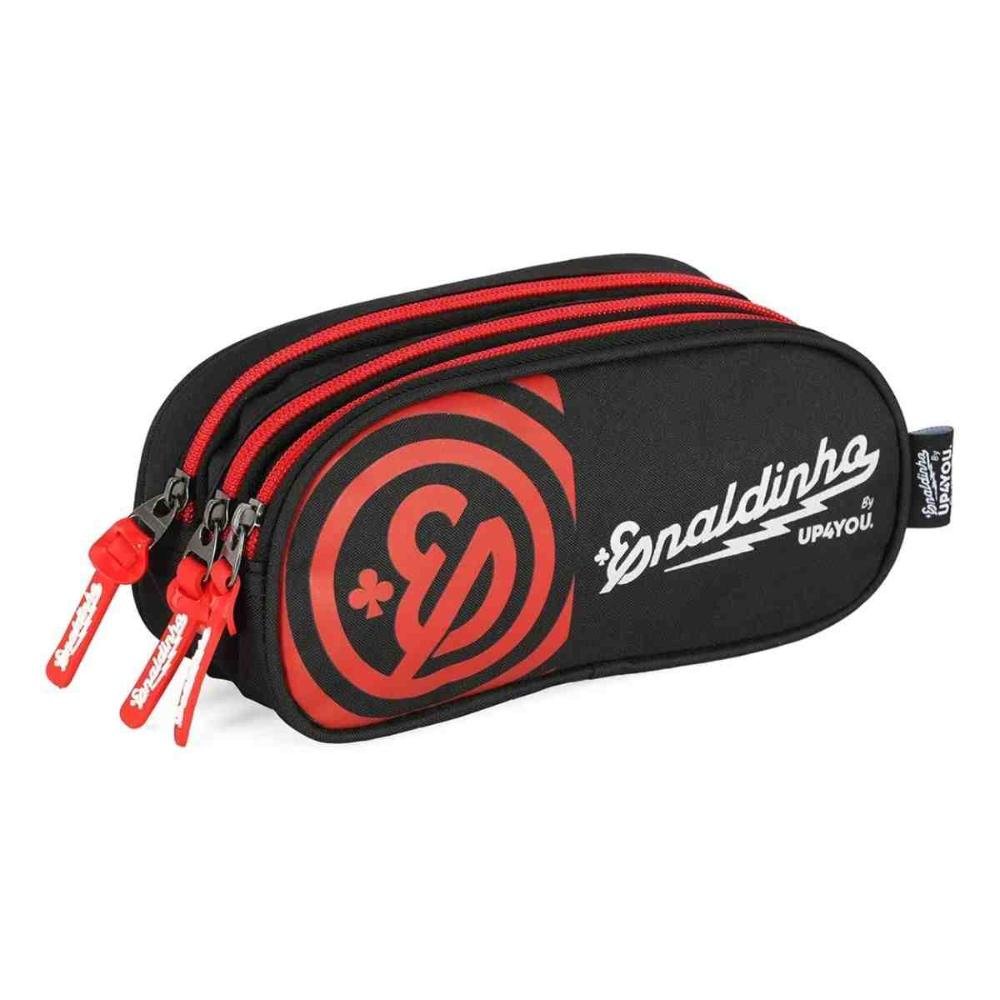 Estojo Escolar UP4YOU Enaldinho Vermelho ET49453UP0400 Vermelho 2