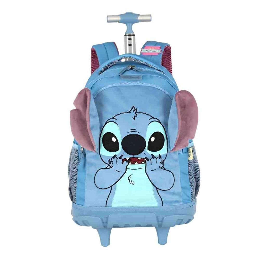 Mochila de Rodinhas UP4YOU Stitch Azul MC50062SC0200