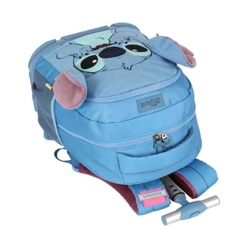 Mochila de Rodinhas UP4YOU Stitch Azul MC50062SC0200 Azul 4