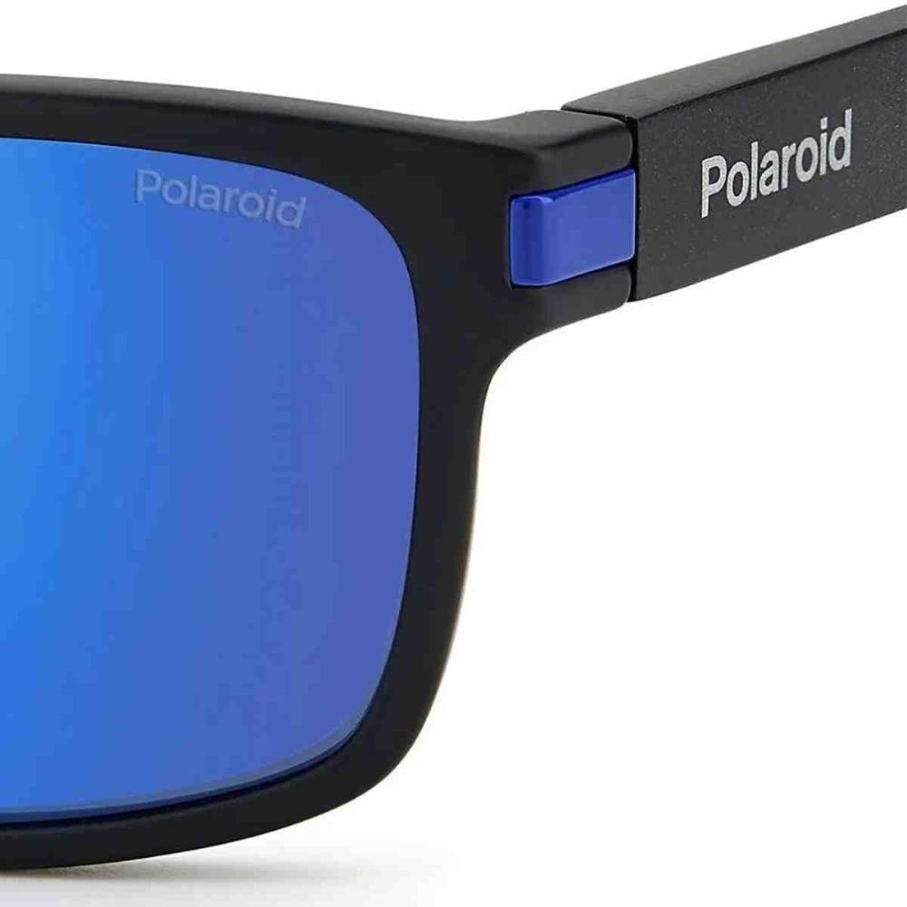 Óculos de Sol Polaroid PLD Active Polarizado Preto 052095004 Preto 3