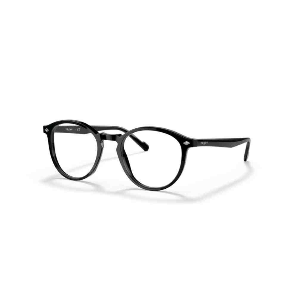 Armação de Grau Vogue Redondo Man Preto 0VO5367 W44   50