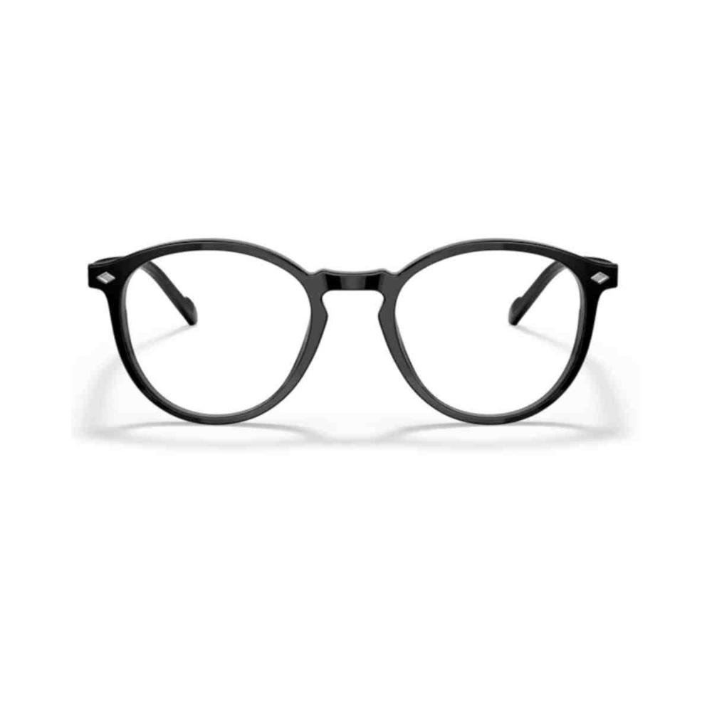 Armação de Grau Vogue Redondo Man Preto 0VO5367 W44 50 Preto 5