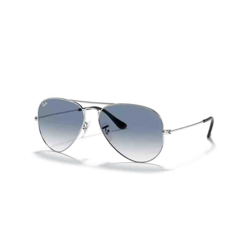 Óculos de Sol Ray Ban Aviator Large Prata 0RB3025 003/3F62 Prata 2