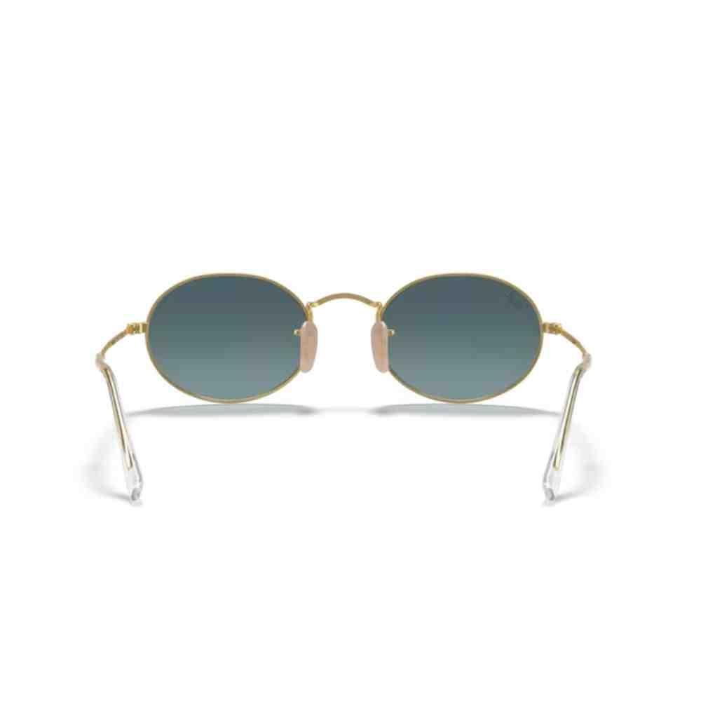 Óculos de Sol Ray Ban Oval Dourado 0RB3547 001/3M51 Dourado 2