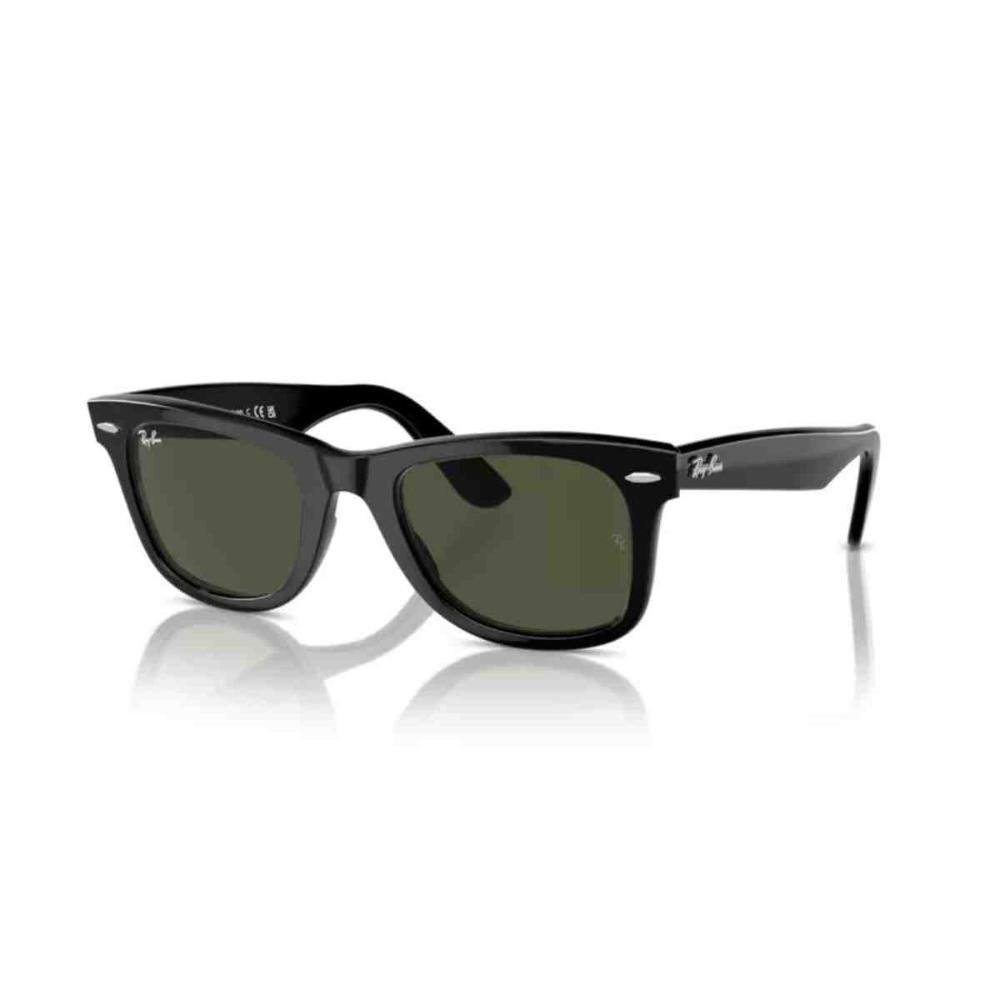 Óculos de Sol Ray Ban Wayfarer Preto Unissex 0RB2140 901  54 Preto 2